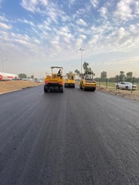 بغداد • تبليط شوارع • تجهيز كونكريت