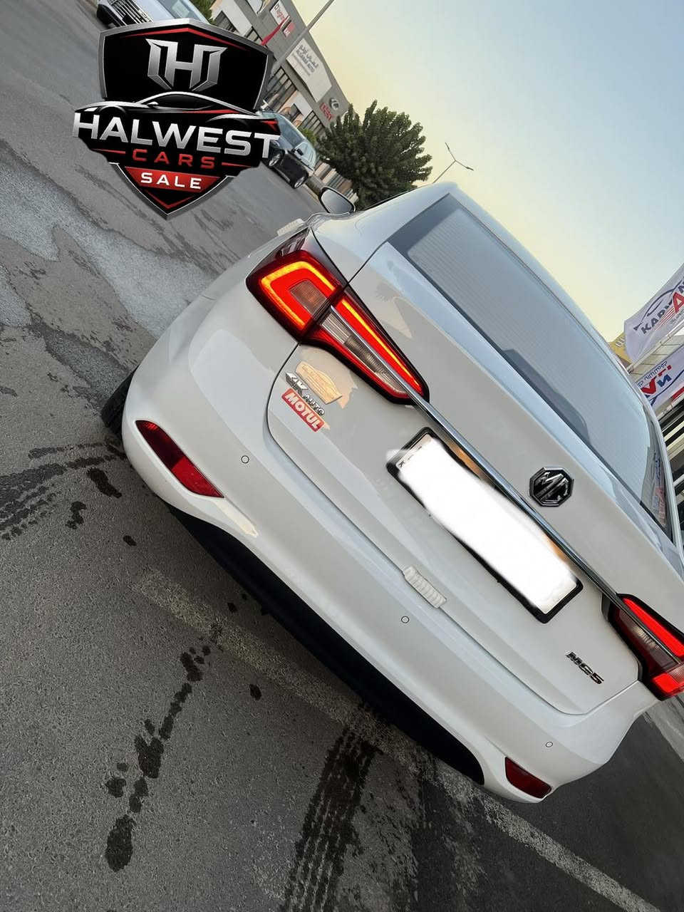 MG 5 2023
 Comfort
30.000 
رۆشتووە 
سیرڤسی  لە مۆتۆل کراوە 

***********✅

نص مكتوب في الصور:
- HALWEST CARS SALE
- TH HALWEST CARS SALE
- H HALWEST CARS SALE