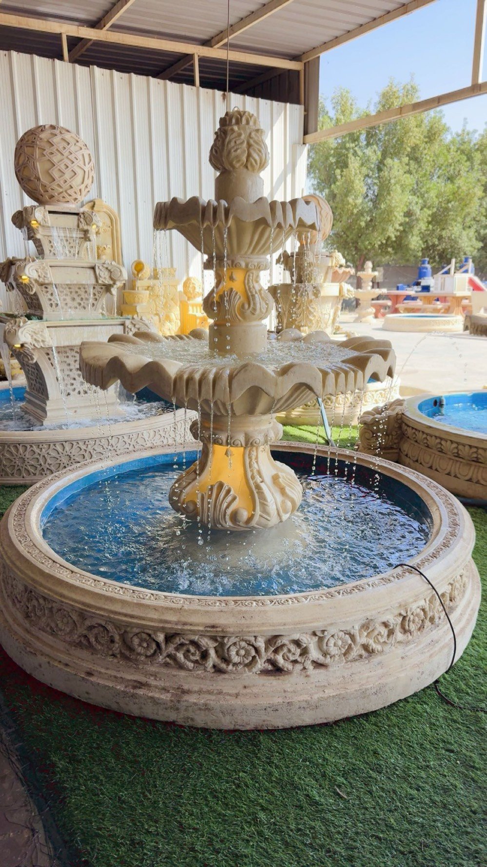 🏡 شركة بيت الياقوت
متخصصون في:
🎠 مصاطب وألعاب الأطفال
👑 الجلسات الملكية
🔥 باربكيوات الشواء
🗑️ حاويات النفايات
⛲ النافورات الداخلية والخارجية

💎 بيت الياقوت… جودة تُرى، وإتقان يدوم.

📞 للاستفسار والطلب، تواصلوا معنا الآن
***********
📍بغداد بوابة الكاظمية قرب كلية مدينة العلم الجامعة 

مستعدين لتجهيز كافة دوائر الدولة وكافة المتنزهات الأهلية  وكافة الجامعات والمدارس الابتدائية والثانوية وكافة المجمعات السكنية وكافة المزارع