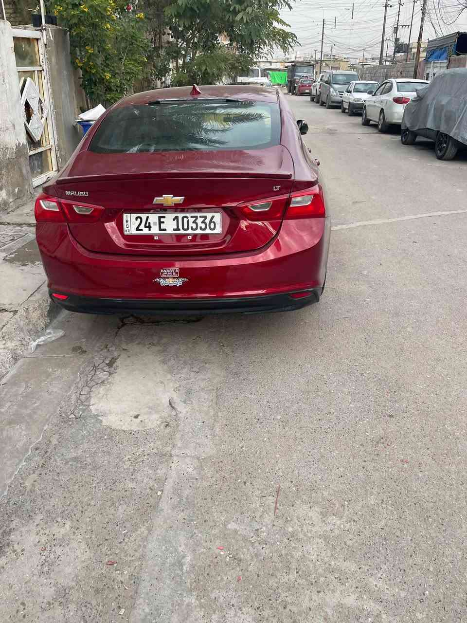 السلام عليكم 
ماليبو ٢٠١٧ 
LT
أربع بصمات 
كير ايتي 
صوره الحادث بلمنشور 
مكان الشعب 
*********** السعر ٨٧وبيها مجال 
نفص كمبريسر

