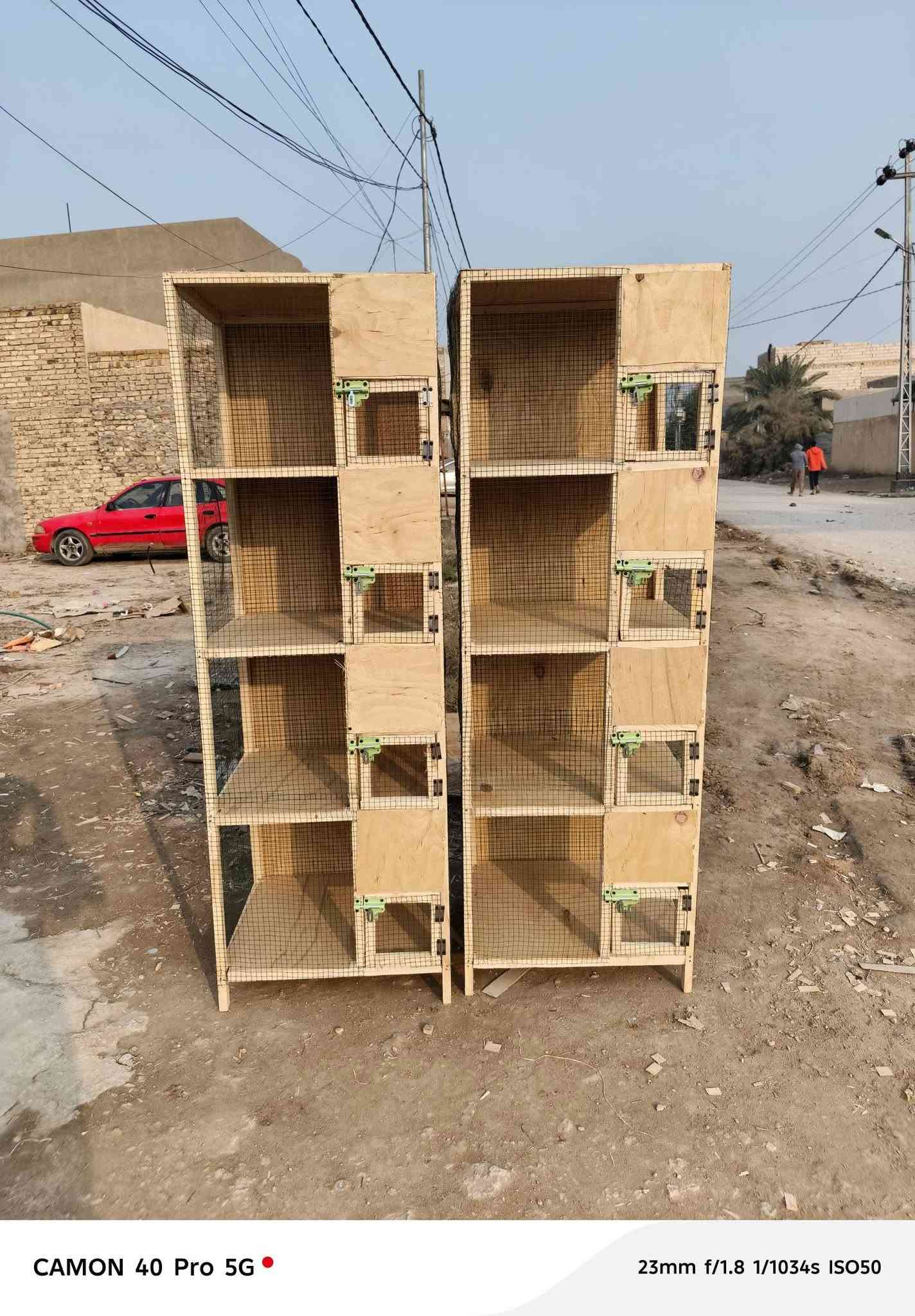 اقفاص طيور • تفصيل ع الطلب • شغل خانات