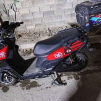 دراجه اباتششي للبيع سعر ٨٠٠ بس جوزه عطلانه وكسر بجهه المرايه اليسره در...