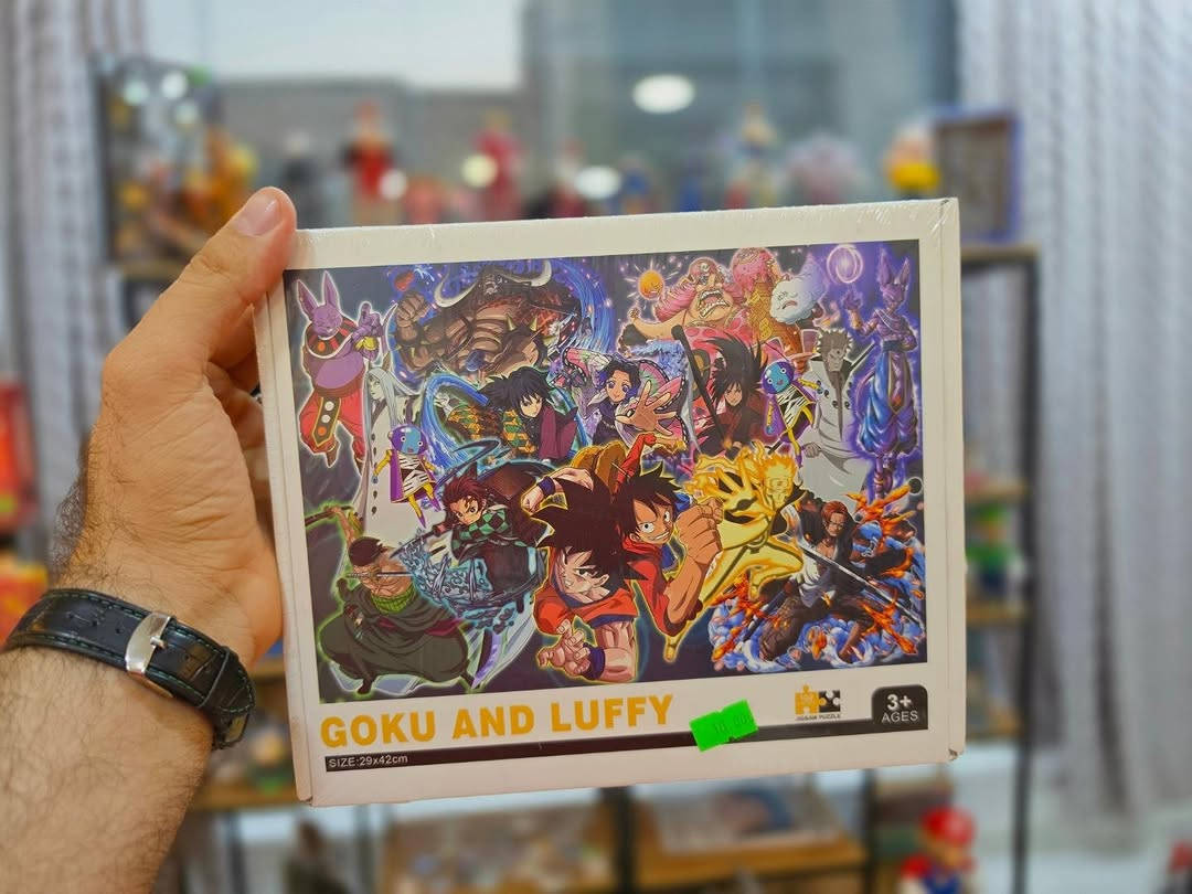 بزل انمي
كل بكج يجي بي 129 قطعة
قياس اللوحة ٤٢×٢٩ النهائية

سعر القطعة ١٠ الاف

الامير كروب
وكيل زين كاش💳
وكيل نيو للخدمات المصرفية 💳
وكيل زين للاتصالات📶📱
وكيل اسياسيل للاتصالات 📶📱

العنوان : بغداد / الكرادة داخل / مقابيل حسينية عبدالرسول / داخل الفرع المجاور لمجمع الليث 
موقعنا على خرائط كوكل :
https://maps.app.goo.gl/nhvvfNTxhbQzfF1g6?g_st=ic
الرقم واتساب : *********** 
رقم ثاني : ***********
🚚 توصيل جميع محافظات العراق 5 الاف فقط
🛑(عدا الطلبات الكبيرة مثل الشاشات الكبيرة و غيرها يصير 8 الاف حسب حجم الطلب) 
للحجز يرجى ارسال رقم الهاتف📲 + العنوان 🏡
#الامير_كروب #هيرو_ستور
