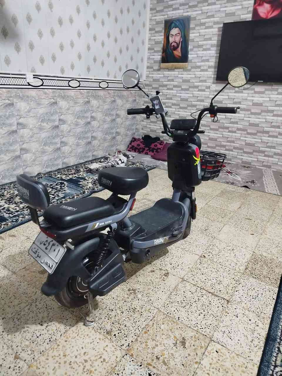 سلام عليكم دراجه شحن للبيع ما مستخدمه شي قليل السعر 275وبيها مجال بسيط ***********
