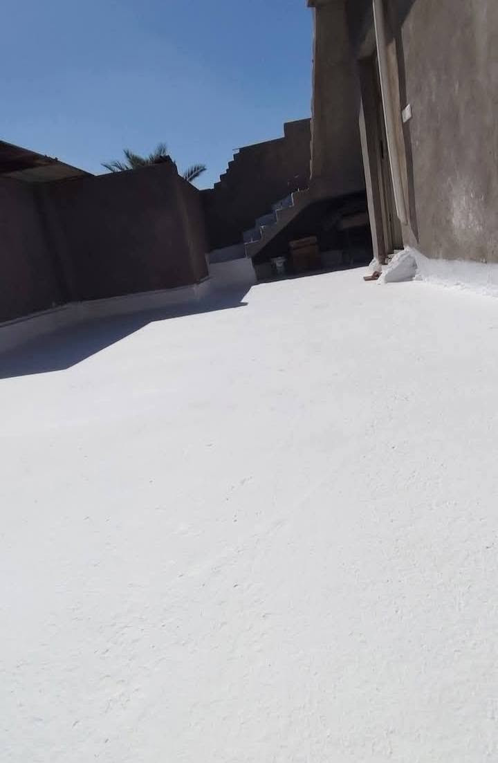 تم إنهاء عمل 
بيت عمل ماده عازلة للسطوح مقاوم للمياه والرطوبة وعازل حراري ومن الله التوفيق للاستسفسار أكثر الاتصال على 

الآرقام ***********
