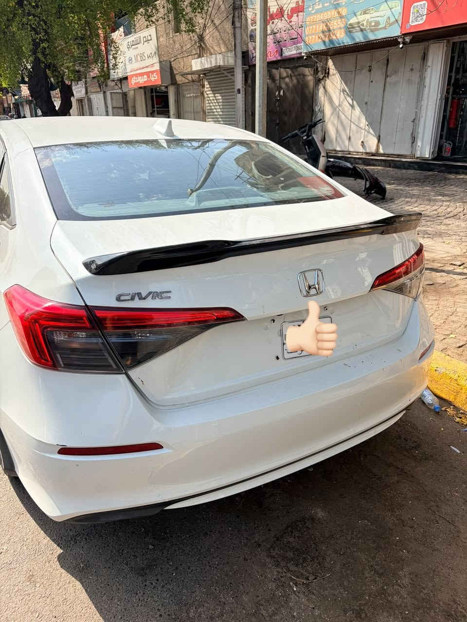 مكلف بالنشر 
السلام عليكم 
هوندا سيفيك 2024 تنفس طبيعي
السيارة جاهزة من كلشي بدون رقم بيهة تلحيضات بسيطة السيارة ما ماشية هواي بعدها زيرو 
السعر 120$
 للستفسار  ‭***********‬
