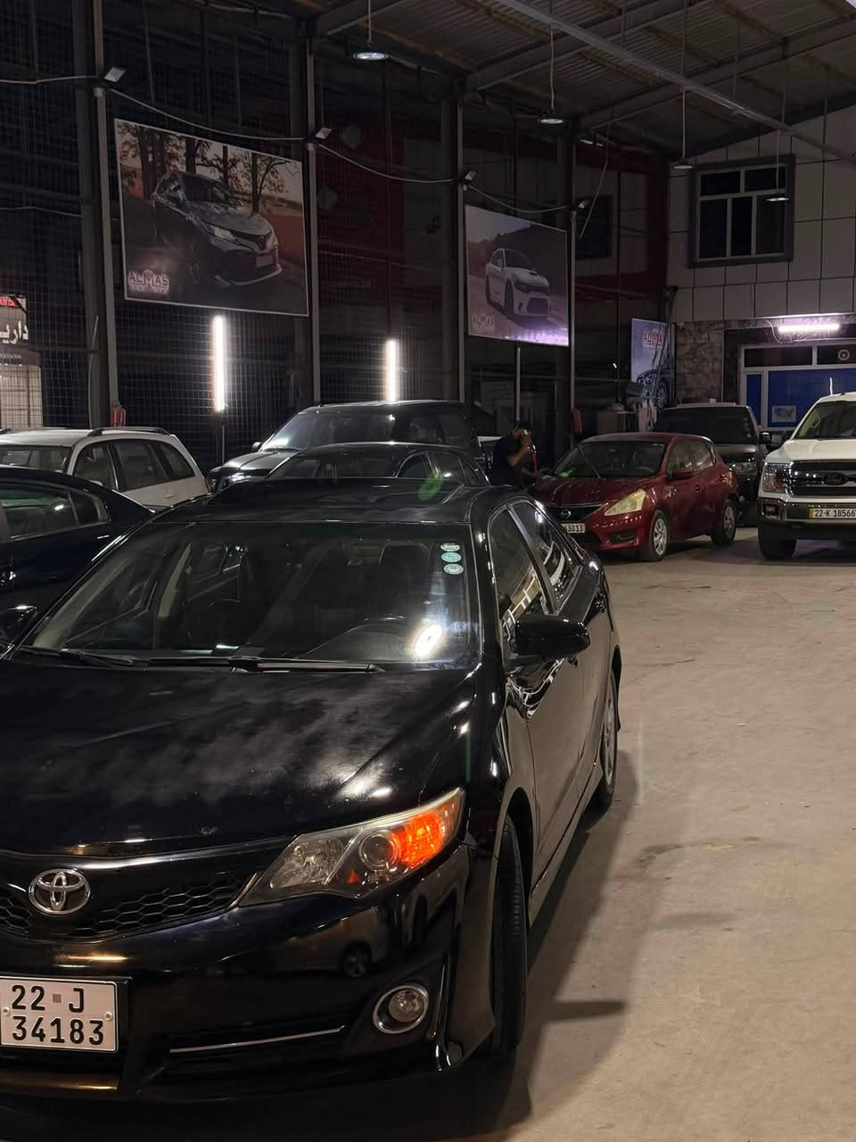 Toyota Camry
مۆدێل:2012
مواسەفات:SEسلایت
بۆیاخ: کلینەسەیارەکە

٢ ئیرباگ
شاشەگاورە
سوکان ڤۆلیۆم
سلایت
سەنەوی نوێ
بەناو کردن بە شەرت
گێرو مەکینە بە شەرت
ژمارەی تەلەفۆن:***********
