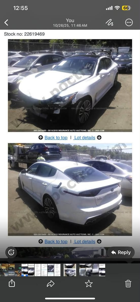 سلام عليكم KIAستنكر
موديل 2018 
محرك 2500 تيربو 
السياره خير من لله كلش نضيفه 
حادث السياره جاملغ وبندي موضح بل صوره 
السياره فول مواصفات 
شاشه + شفتات ستيرين/  كشنات تتفئه / تبريد ثلج اذا احجي بل مواصفات متخلص 
السعر 165 وبيها مجال 
رقمي ***********
مكان السياره الاعضميه
