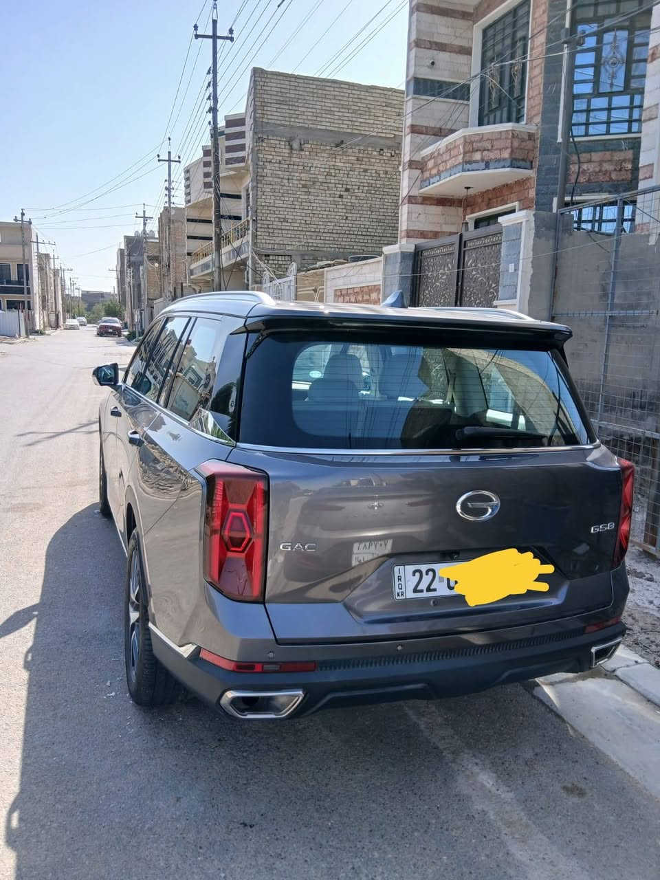 السلام عليكم .
🔥 للبيع GAC GS8 🔥
🚘 GAC GS8
🎨 اللون: رصاصي
✨ فول مواصفات
🛞 2 ويل
📏 الممشى: 13000 كم
✨ المواصفات: • شاشة كبيرة
• كاميرات 360
• سقف بانوراما
• تشغيل بصمة
• كراسي جلد
• تبريد وتسخين مقاعد
• رادار وحساسات
• باب خلفي كهربائي
• نظام صوت ممتاز
• إنارة LED كاملة
✅ السيارة نظيفة جداً
✅ طخه خفيفة بالباب فقط
اخوان اني مكلف بالنشر
الاتصال والاستفسار ع رقم صاحب السياره
*********** اتصال او واتساب
