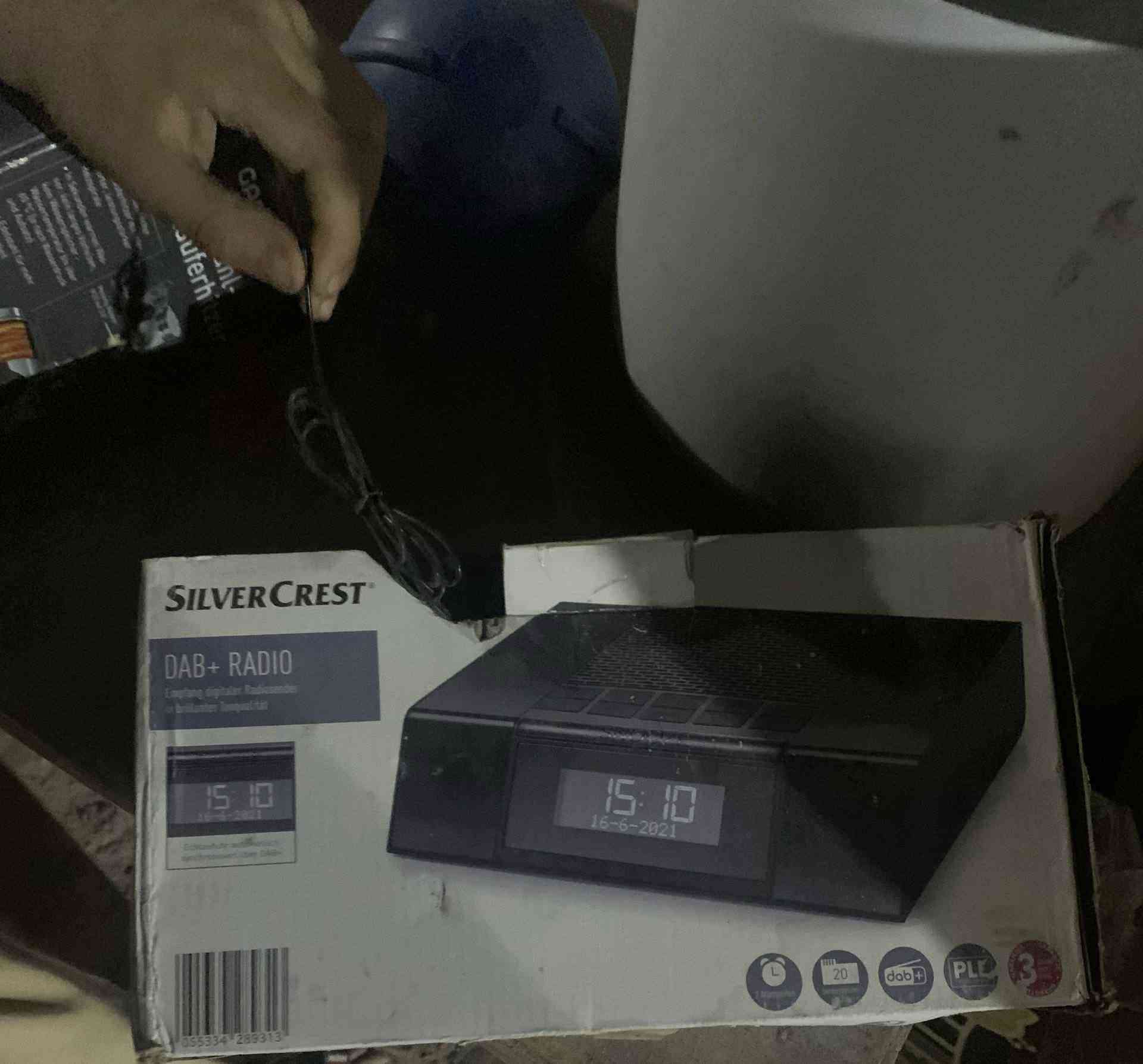 سيلفر كريست • راديو DAB+ • ساعة منبه