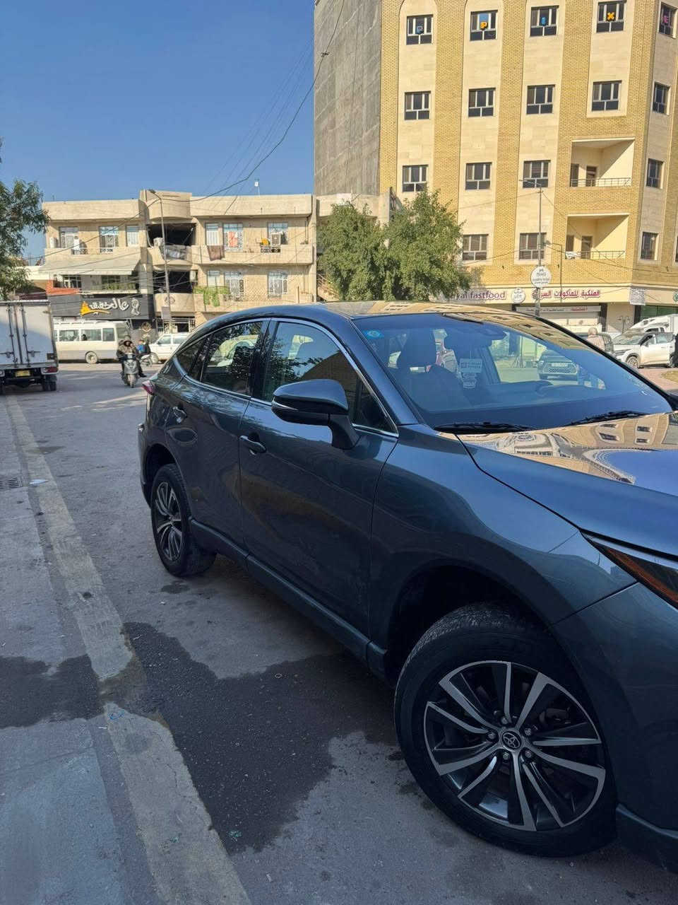 تيوتا فينزا للبيع موديل 2022 ماشيه 68 الف كيلو ضررها مثل مموضح بصوره باب خلفي ولجاملغ الخلفي صبغ وصار حادث بلعراق باب جها عكس السايق بارد بذون صبغ
السعر 201 
للتواصل :*********** عنوان بغداد الاعظمية
تيوتا فينزا للبيع موديل 2022 ماشيه 68 الف كيلو ضررها مثل مموضح بصوره باب خلفي ولجاملغ الخلفي صبغ وصار حادث بلعراق باب جها عكس السايق بارد بذون صبغ
