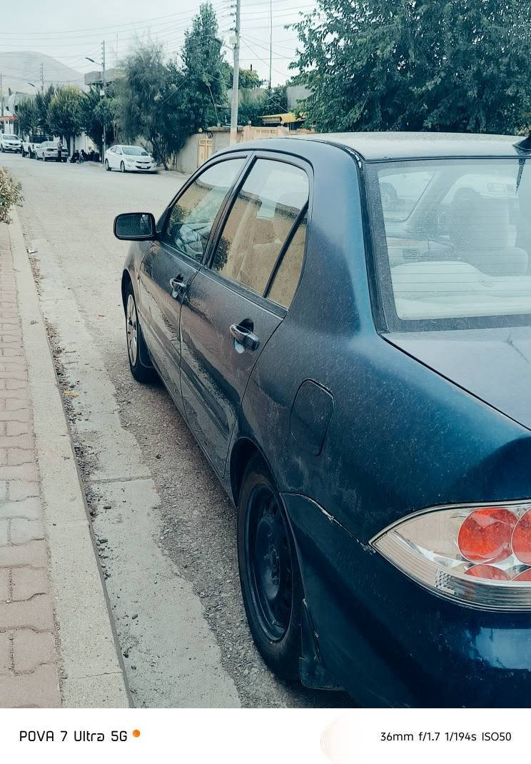لانسر ٢٠٠٨ • رقم سليمانية • دهان ٤قطع
