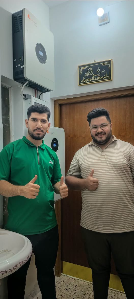 منظومة شمسية • ألواح لونجي ٦٤٥ وات • بطارية ليثيوم ١٠ك