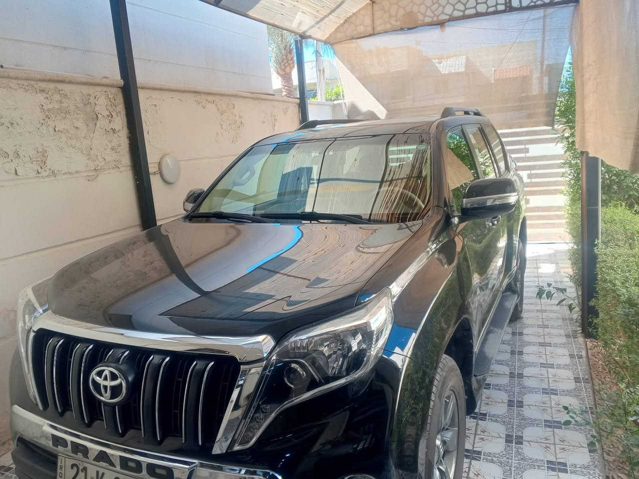 السلام عليكم
برادوا 2014  سليمانيه باسمي 6سلندر3قطع تبريد مواصفات هواي بدون حادث السعر 325 ورقه او مرواس سياره سعر اقل للاستفسار الاتصال على الرقم ***********
