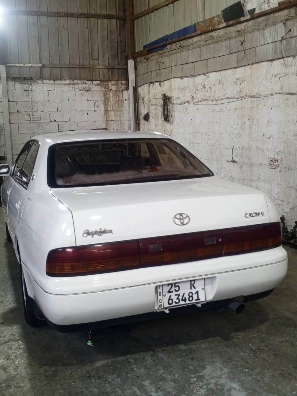 كراون بطه للبيع

موديل 92 محرك 2 ونص شرط لا صرف ولا بخار

صبق عام جماليه بدون ضربه بدون خياس 

رقم كركوك بسمي تريد تحويل تريد وكاله شرط سنويه لل 

30

هزه جديد + اربع تايرات شاده جديد قرفه بل باكيت جديد 

دشبول ابطاين كهربايات كله جديد 

زينون الاصلي شمسي عالي ناصي مخليله جديد 

كشانه كهرباي باتري جديد 

صدر امامي وخلفي كله جديد علا ايدي مسوي 

ادامه كامله مسويله سياره مال بيت 

السعر ٥٥ 

هاتف☎️***********

مكان السياره بغداد
