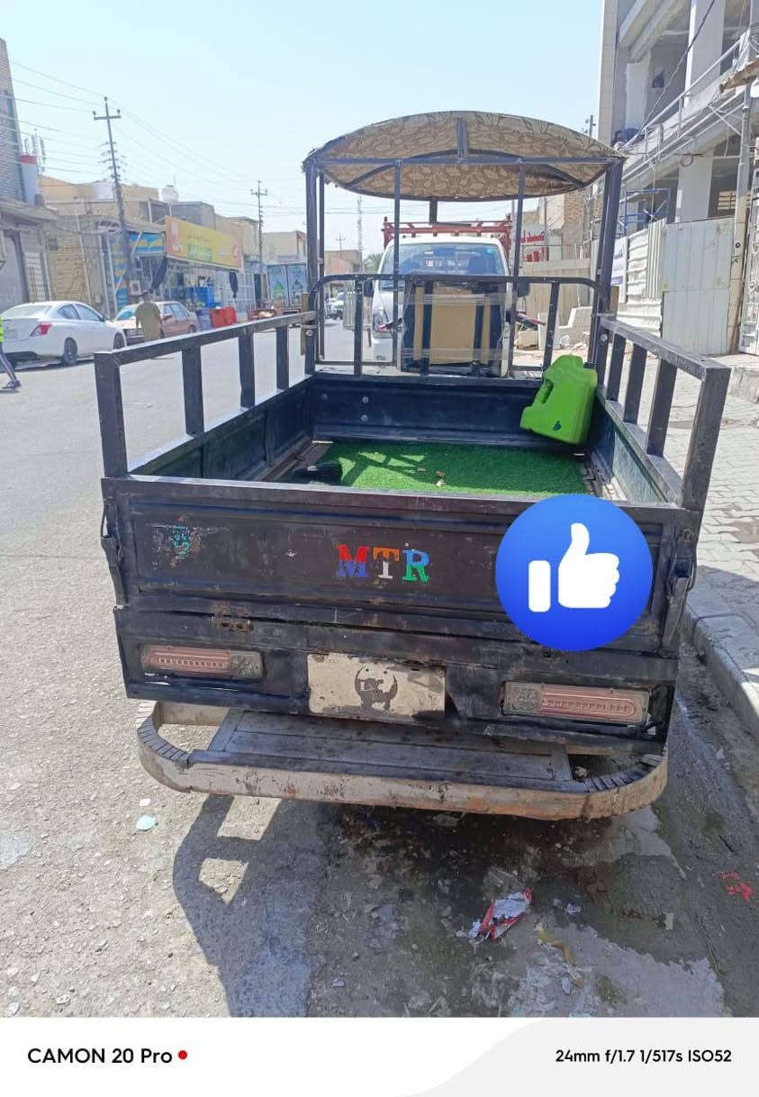 السلام عليكم ستوته للبيع نظيفه ستوته رقم الماني وسنويه مداور ثاني يوم الشاصي مكفول كهربائيات كلها شغاله من الطول للطول الدراجه محرك جديد مامفتوح ناعمه تايرات جديد 1750وبيه مجال مكان النجف ***********
