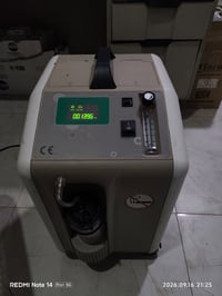 اوكسجين ٥لتر • تخطيط قلب ١٢ جنل • فلاتر جدد