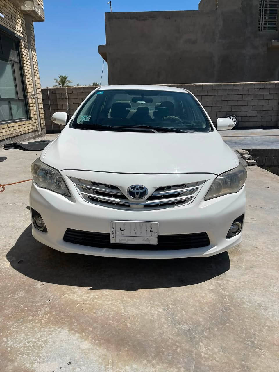 سيارة كورلا موديل ٢٠١١ للبيع استيراد الشركة العامة للسيارات
المحرك ١٨٠٠ 
بدون نواقص محرك وكير بلادي
نضيفة صارلها اكثر من ١٢ سنة على ايدي وباسمي مكانهه بغداد
السعر ١١٠
للمعلومات اكثر اتصل على رقمي ***********
