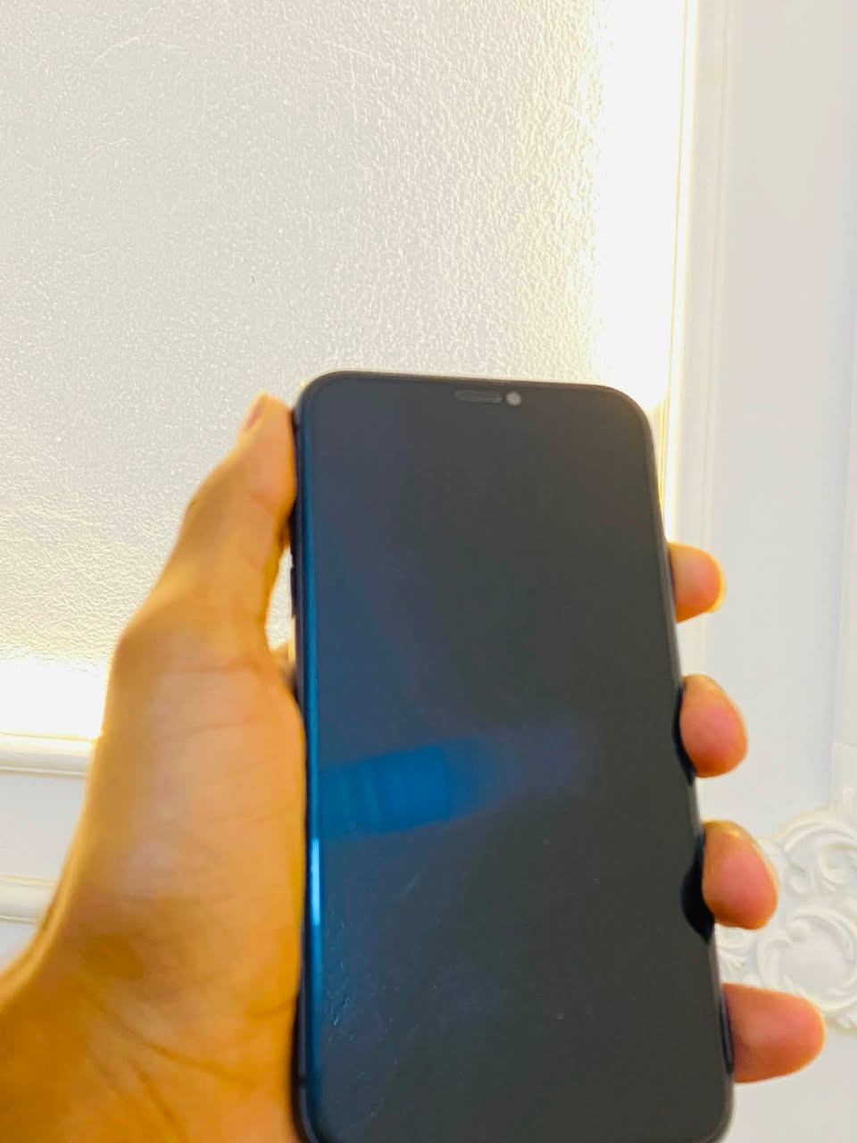 سلام عليكم
جايبلكم ايفون  ١١ عادي نضافه  وكرتونته وياه كدام عينك كلشي ما ابدل بيه نضافه فولل بطاريه ٨٧ بسعر ٢٨٠الف بل عافيه على الي ياخذه للتواصل واتساب فقط 
‏***********
