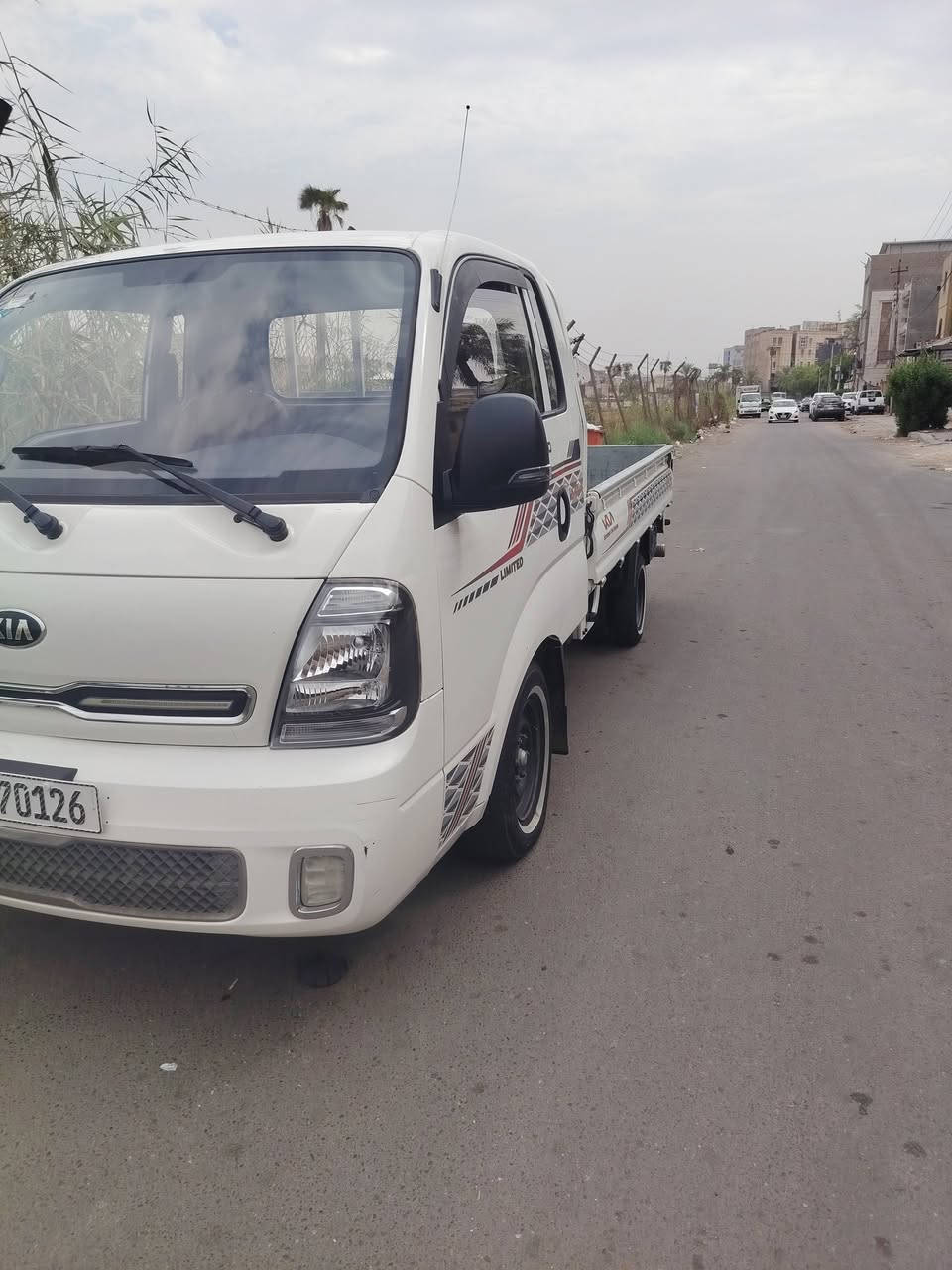 السلام عليكم كيا حمل 2700 للبيع موديل 2022السعر 135 للاستفسار الاتصال ***********
