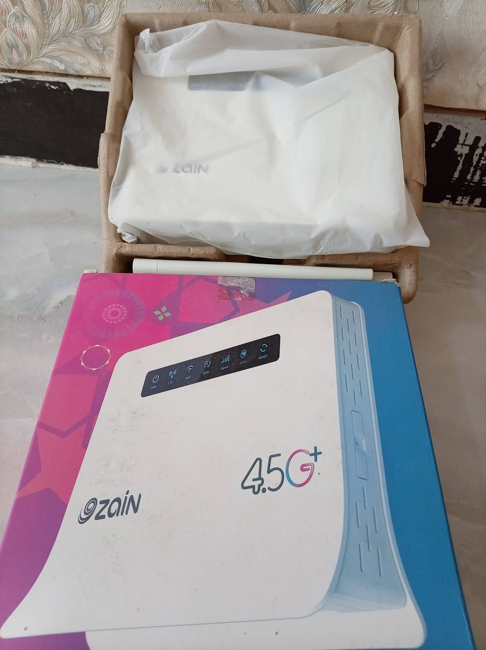راوتر +Zain 4.5G
 جديد مامستخدم
السعر 50 $
