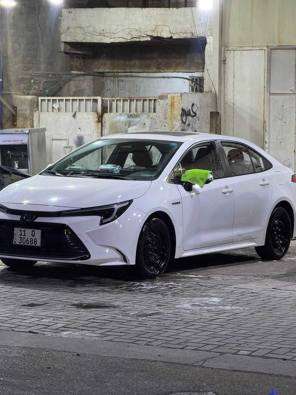 سلام عليكم 
كورلا هايبرد 2024 شكل الامريكي كافله عامه ماشيه 59 كيلو 
رادار 
تحكم سترين جهاين 
فتحه 
حساسات 
كشن جلد 
تخم تاير جديد 
سياره مابيه اي نقص مثل ما واضحه بالصور 
***********
