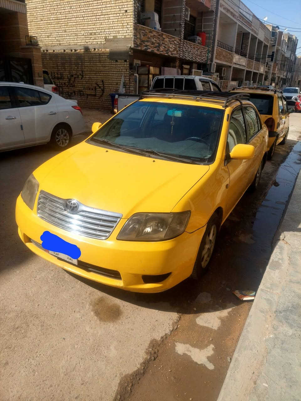للبيع: تويوتا كورولا موديل 2005
🔹 المواصفات:
 • خليجي
• محرك 1800
• كير أوتوماتيك
🔹 الملاحظات: • حادث من الدعامية الخلفية بسيطه
📍 الموقع: بغداد – الشعب
💰 السعر: 73 (بها مجال حك الجاية فقط)
📞 للاستفسار: ***********
