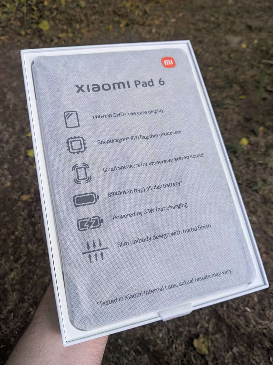 📱 Xiaomi Pad 6📱
📱 شاومي پاد 6 العادي 📱

❗نظافة الجهاز واضحة بالصور، بدون اي خلل أو كسر❗️
[ نسخة 256GB ]
[ الملحقات: باكيت كامل، كيبل،  شاحن ]

[ متوفر لاصق شاشة زجاج بسعر 5 الاف و كفرات بسعر 5 الاف و 10 الاف ]

💰 السعر 280 ألف 💰
للتواصل: خاص او واتساب رسائل فقط: [***********]

🗺️ توصيل متوفر 🗺️
