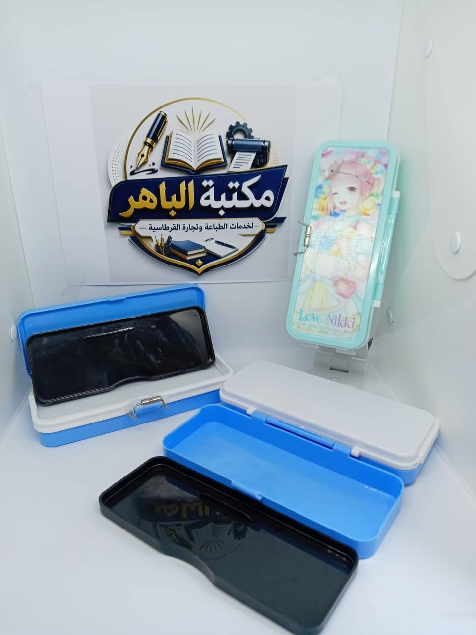 تشكيلة من محافظ الأقلام المميزة ✨
📍 العنوان: #عنه_نهاية_شارع_الحضرة_قرب_جامع_النور
📞 للتواصل معنا مراسلتنا على الخاص أو الاتصال على الأرقام التالية:
***********
***********
🚚 خدمة التوصيل داخل القضاء مقابل 1000 دينار فقط
🚛 التوصيل لجميع المحافظات مقابل 5000 دينار
مكتبة الباهر… كل ما تحتاجه بين يديك 📚✏️
