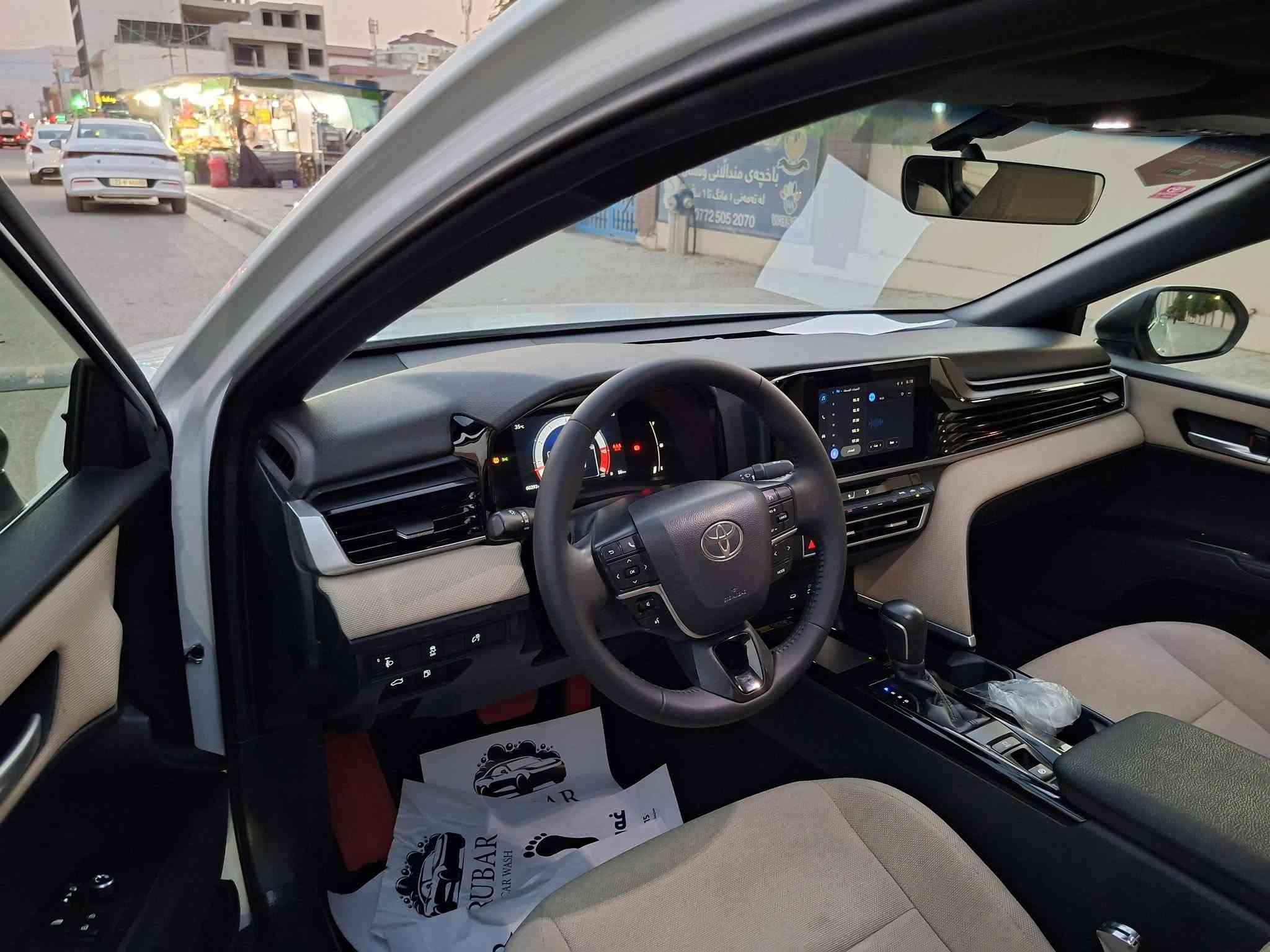 کامری2025LE سفری شە ریکە ی SAS
بە سمە 
60000km
سلایت
کوشن کارە با
حاسە ی پێش و دوا
ڕادار
لایت دە بڵ عە دە سە
شاشە
٤تایە تازە
پە ڵە یە ک بۆیاخی هە یە بە دە رگای دوای سە کن
بە ناوی خۆمە وە یە
شوێن سلیمانی
***********
وەتس ئە پ 
ڤایبە ر

