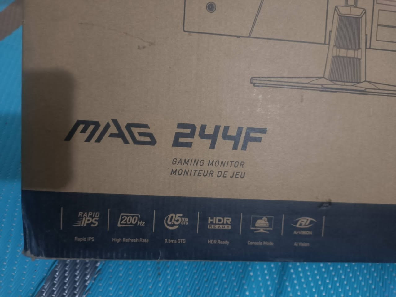 سلام عليكم شاشه من msi مواصفاتها 200 فريم سرعتها 0.5 وips فاست حجم 24 الشاشه نضيفه كلش بس صار كسر بالشاشه الداخليه وكعت على وجها وانكسرت الي تفيده ياخذها يصلحها اغراضها كامله سعرها 80 قفل مكاني بغداد محموديه توصيل خمسه محافظات رقم ***********
