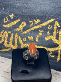عقيق يماني • فضة 925 • قديمة