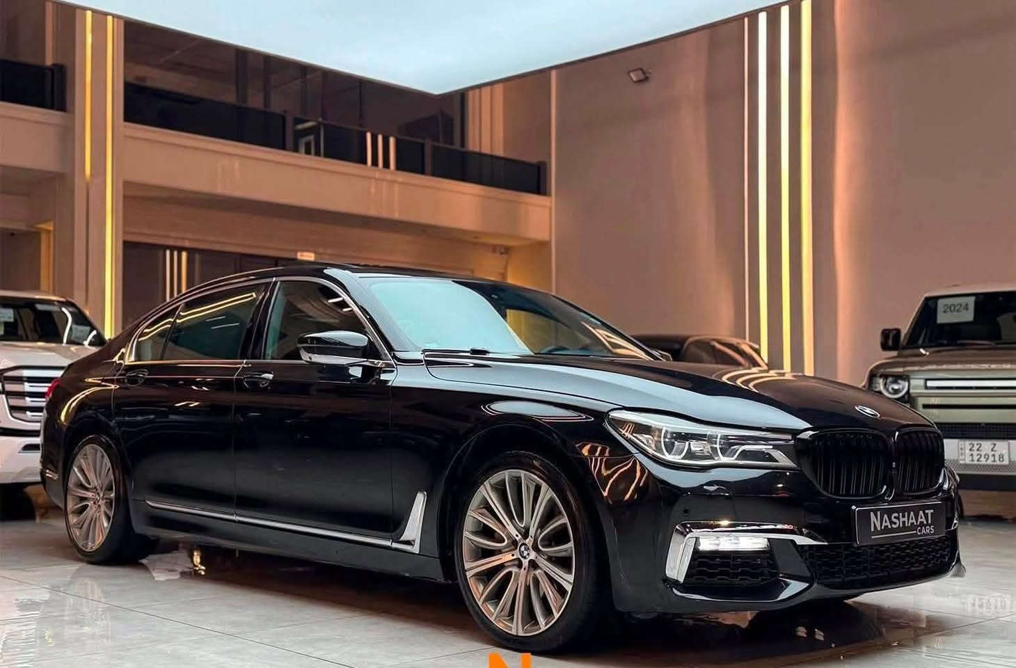 ‏
‏                   _BMW _ 740i_    AL uruosh
_____________
‏‎‏‎النوع :  740i  
سنة الصنع :2018
‏‎‏‎المسافة المقطوعة:184000 KM
‏‎‏‎سلندر : v6
السعر : 29.500 وبيها مجال 
                                   ***************
السيارة خليجي وكالة العروش  دواخل مميزة
(ابواب كهرباء )‏‎ تجي مواصفات خاصة اعلى مواصفات فول الفول دواخل مشمشي و اسود 5 كاميرات 
و دبل رادار   و بعد هواية مواصفات متنعد السيارة بعدها  جديدة جدااا و جاهزه
____________
‏‎‏‎‏‎🌎 العنوان : الانبار الرمادي 
‏‎‏‎‏‎📱 للاستفسار
‏‎‏‎‏📱***********
