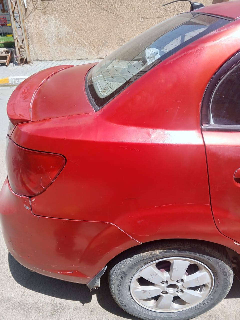 السلام عليكم كيا ريو موديل 2011 خليجي بيها صبغ جاملغ خلفي أيمن بدون داخل وجاملغ امامي أيمن والسياره بيها جراد وطخات خفيفه محرك حجم 1600 بيه تنقيص قليل كير خير من الله تخم تايرات نضيفات صدر جديد باتري وداينمو جديد شاشه (ايباد) وكامره رقمها بغداد بأسمي هزه وسنويه جديده نواقصها مشط ستيرن وتبريد يردله غاز سعرها  72  وبيها مجال حك الجيه مكاني /بغداد_ التاجي الهاتف / ***********    *********** ابو حسام
