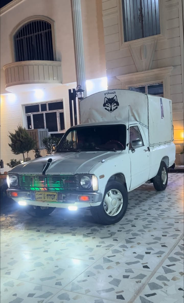 السلام عليكم للبيع 80 كلها بشرط  كير مكينه اكسل شاصي واريمنيه كيجات طخم وتايرات جديد دوشمه جديد السعر ٣٥
***********
