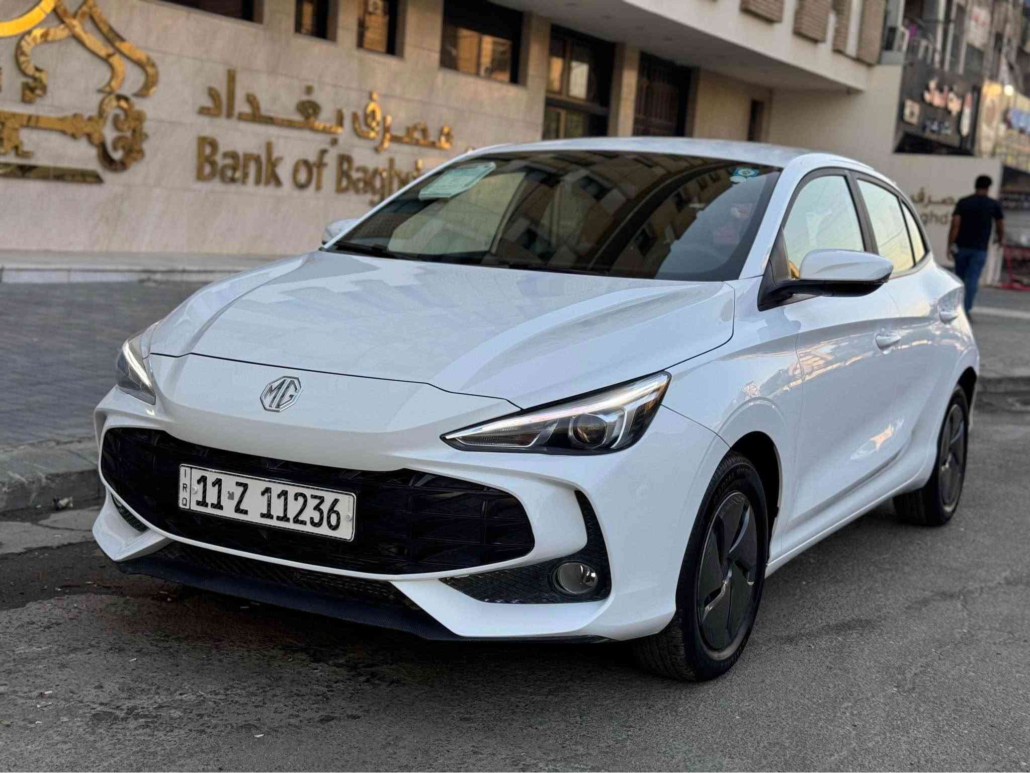 MG3 
2025 
ماشي 16 كم 
شاشه كامره 
حساس خلفي 
بعدها داخل الضمان 
رقم بغداد 
بيها بارد بين بابين الصدر 
*********** 
*********** بغداد, العراق
