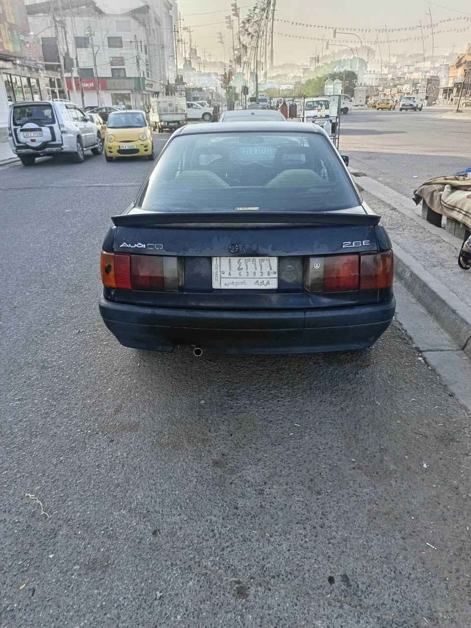 سلام عليكم للبيع سياره اودي موديل 91رقم كركوك سنويه عاج دفتر بانزين  موجود شرط تحويل كير عادي محرك شرط سيارة حلوه سعر 18بي مجال عنوان كركوك حي العسكري رقم موبايل ***********
