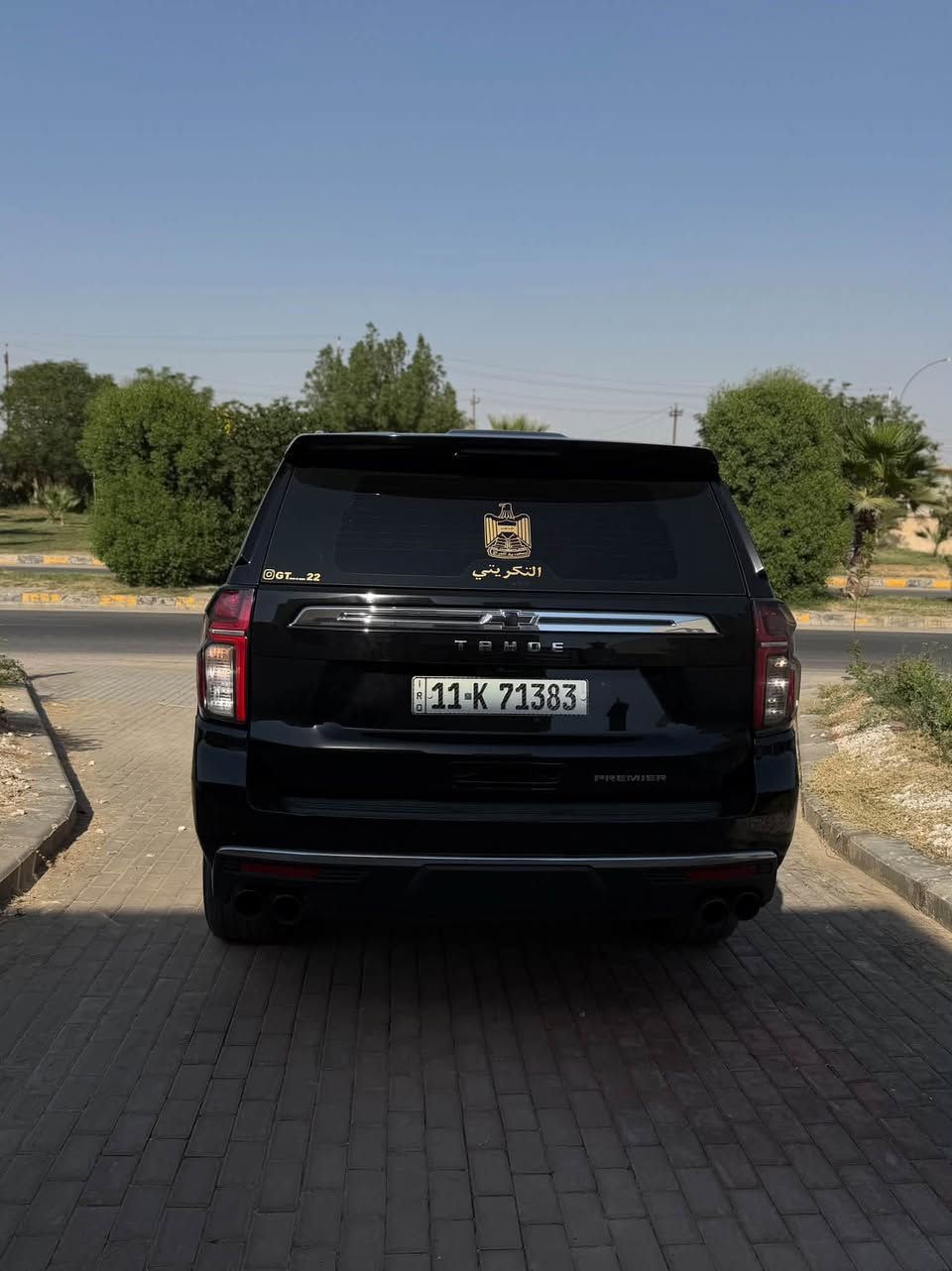 تاهو 2023 برايمر خليجي وكاله المنصور
ماشيه 65km  كفاله عامه لا بارد لا BDR لا شخط 
مغلف bbf  سونار موجود مكاني تكريت ***********

نص مكتوب في الصور:
- @GT__22
