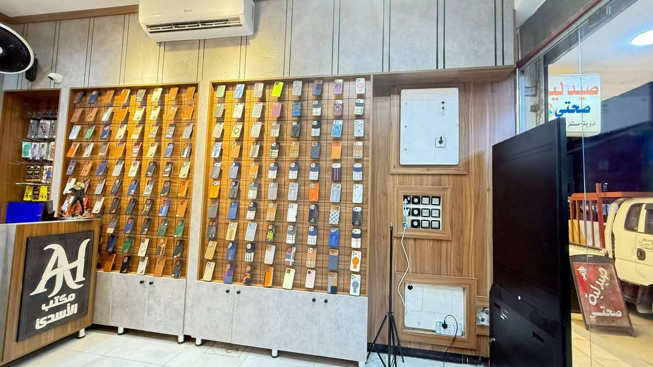 ديكورات فخمة • MDF/HDF • محلات تجارية