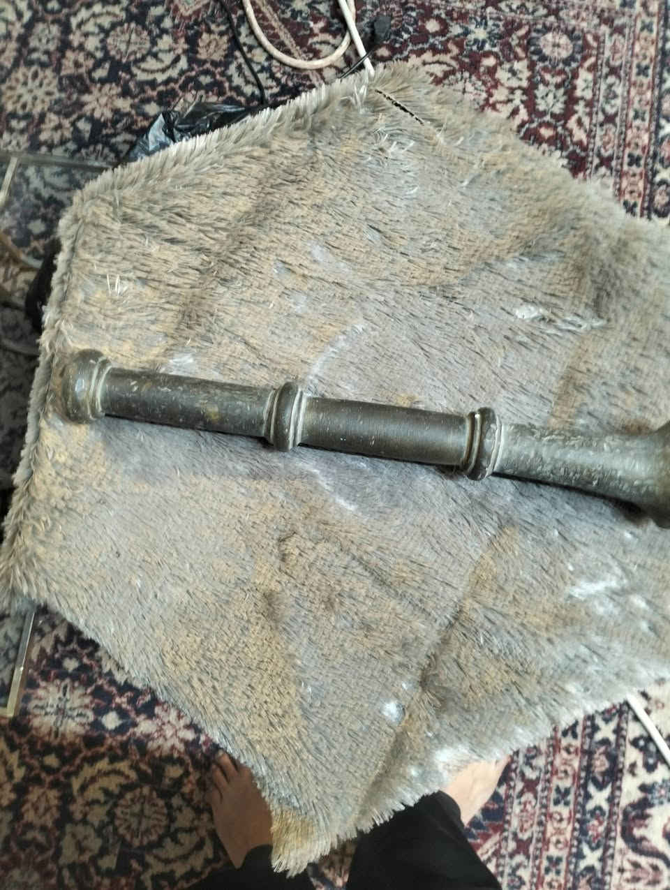 السلام عليكم يدة هاون ضخمه قياس 37للبيع ***********@
