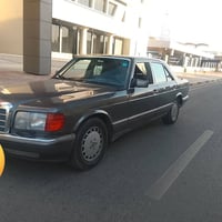 مرسيدس للبيع موديل 91 رئاسي مكينه وكير 300 طخم تايات وباتري جدد سستم ص...