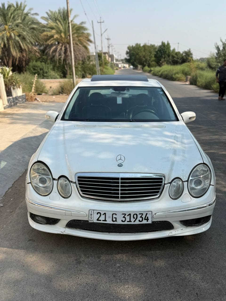 🚘 للبيع مرسيدس E500 AMG موديل 2003 🔥211
سيارة كلاسيكية فخمة ومميزة، بحالة جيدة ومواصفات كاملة 👌🏻

🔹 الموديل: 2003
🔹 الفئة: Mercedes-Benz E500 AMG
🔹 المحرك: V8 سعة 5.0 لتر
🔹 القير: أوتوماتيك
🔹 الداخلية: جلد
🔹 فتحة سقف: موجودة
🔹 تبريد وتسخين المقاعد: موجود
🔹 تحكمات ستيرن
🔹 المحرك والقير: بحالة جيدة
🔹 اللون: أبيض
🔹 جنطات AMG
🔹 إضافات AMG ومظهر رياضي أنيق
رقم شمالي شرط التحويل 🚀
✨ سيارة تجمع بين الفخامة، القوة والهيبة، ومناسبة للي يعرف قيمة المرسيدس القديمة ويحافظ عليها.

📍 السيارة موجودة في ديالى/جديدة الشط 
💰 السعر:  110$ وبيهة مجال حك الجية
📞 للاستفسار والتفاصيل: ***********☎️

*للجادين فقط، والمعاينة خير دليل
