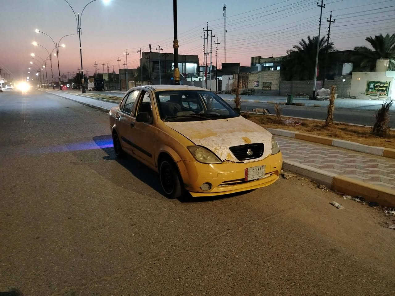 سلام عليكم مكلف بلنشر طيبه موديل ١٣ سياره مكينه وكير وحداديه وتخم تاير نضاف سنويه عضم عاج بصره راعيه موجود شرط التحويل سنويه نافذه بل٢٤مكلف بلنشر السعر.         ١٧    ورقه   وبيها مجال مكاني ذي قار ناصريه ناحيةالفضليه. رقم صاحب السياره ***********
