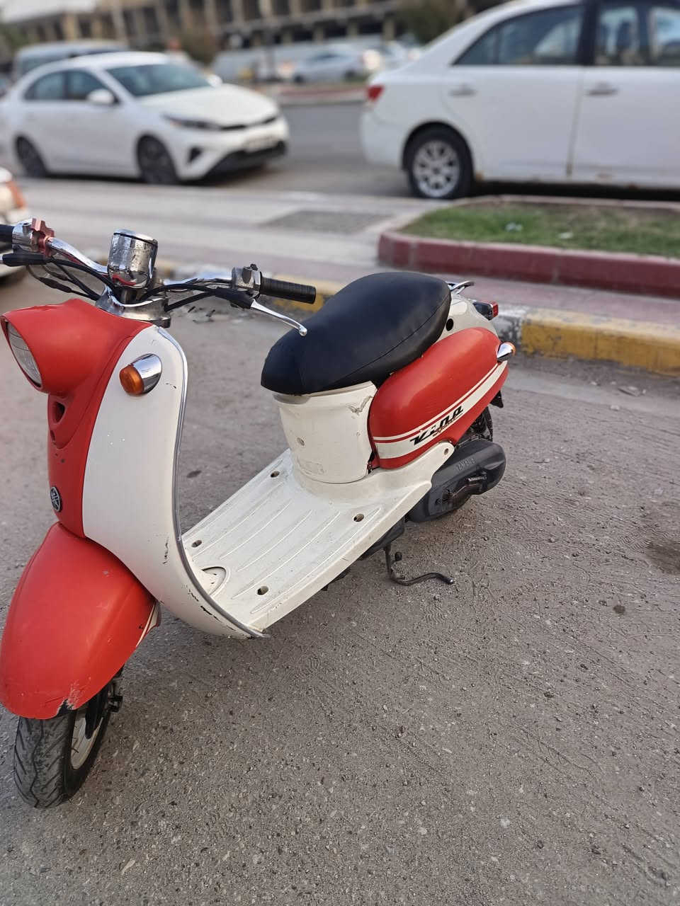 سلام عليكم درجة مصري خطين لبيع نضيفه كلشي شغال بيه سلف هندر عوزه باتري لايت مكينه ناعمه كفرها اصلي عداد سرعه شغااه درجة مال جناي سعرها مناسب 275 مكان ناصريي مركز وشراي ***********يتصل عله رقم
