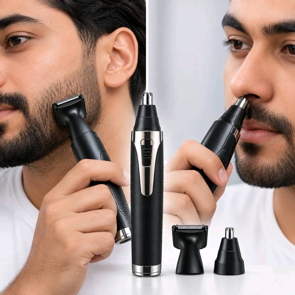 Kemei KM-1421 • ٢ في ١ • تشذيب أنف وأذن