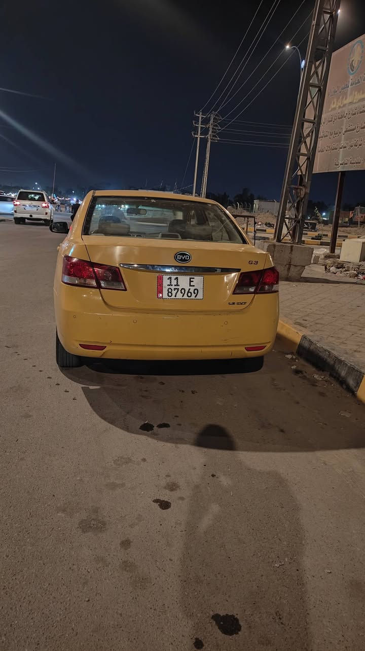 بي وايدي جي3 • رقم بغداد • كفالة سنة