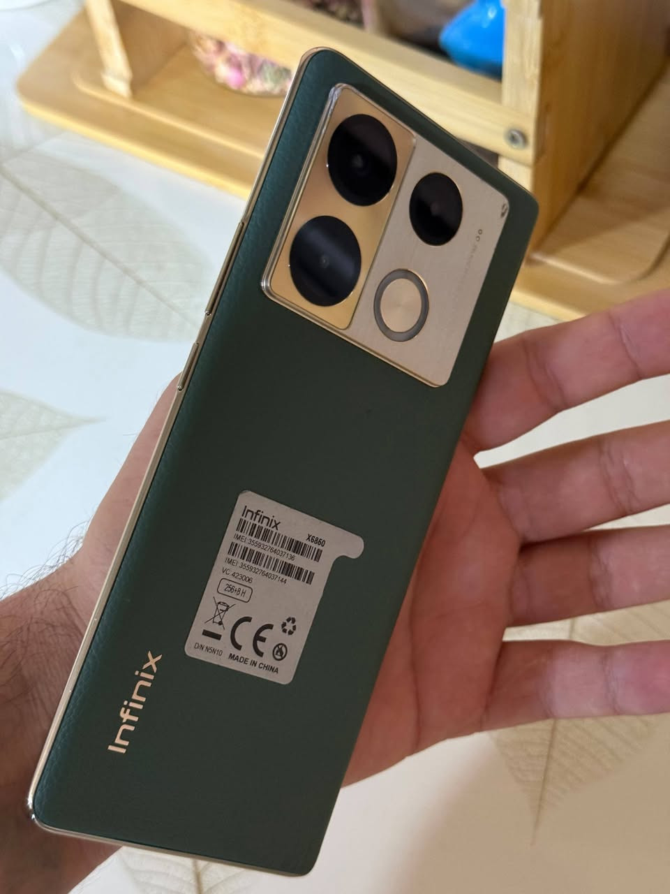السلام عليكم تلفون Infinix NOTE 40 Pro جهاز نضيف مامفتوح خلاص ولا مبدل بي اي شي مكفول نظافته 100/100 بل العاب سلاسل فول لفول كاميرات فول السعر 240 واتساب *********** مكاني بغداد الدورة أبو دشير ماعندي توصيل
