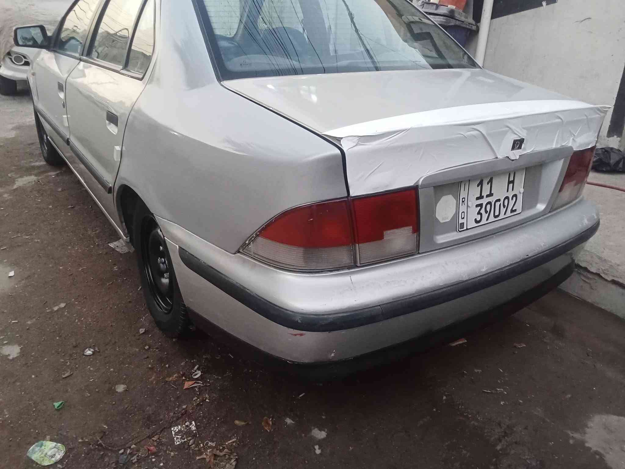 سمند خصوصي موديل 9 سنويه لل30 انكليزي ..كير ومحرك فرنسي لاصرف ولاتبخير ترايك شرط بطناش  صدر امامي خلفي جديد تراي ناعم كهربائيات كلها شغاله تخم تاير مدوشمه داخلها جديد مصبوغه اثر جراد شواصي جدد مكاني بغداد رايدها ب 36$ الشراي يتصل ***********
