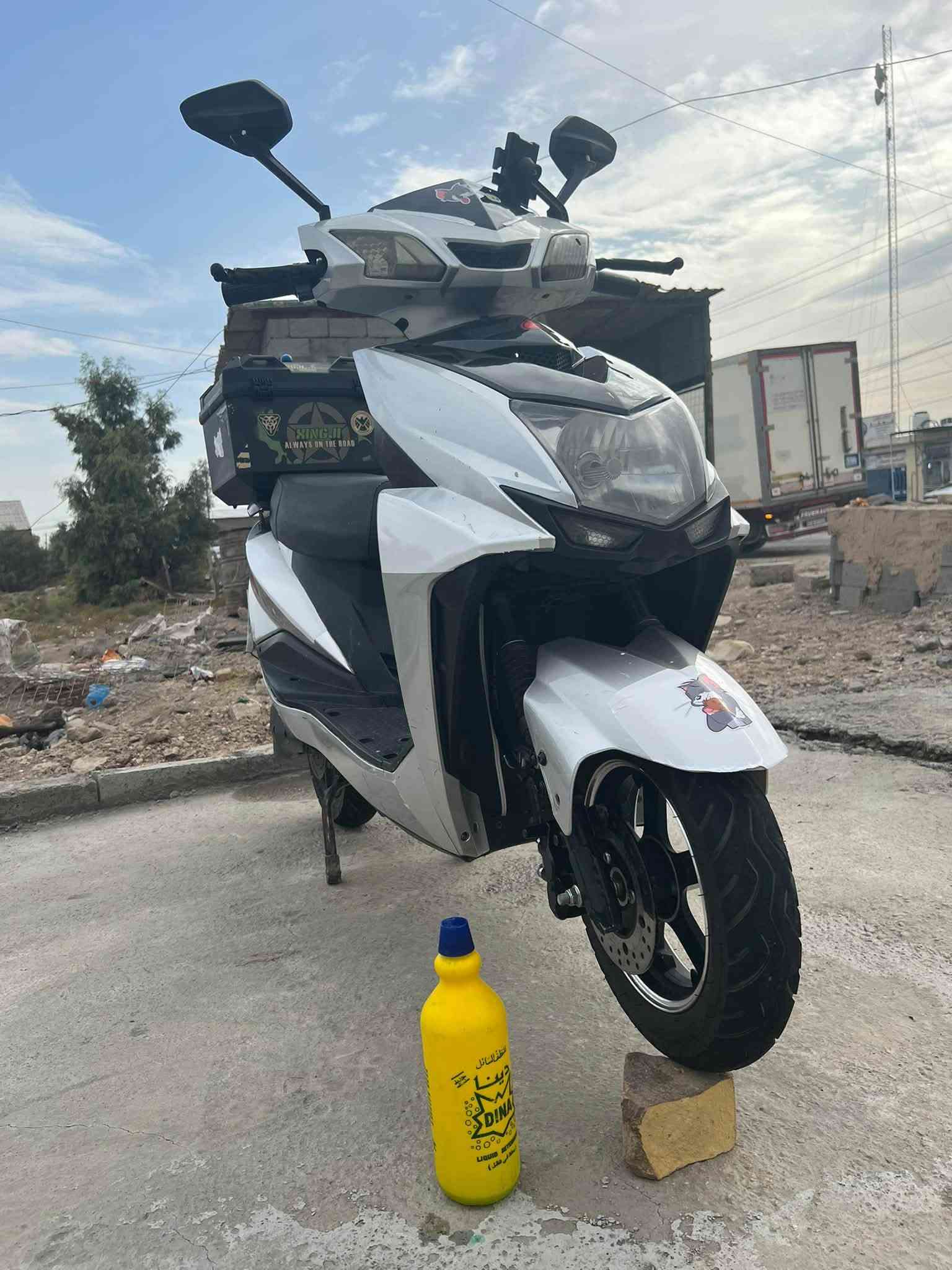 سلام عليكم ورحمة الله وبركاته
دراجه شحن للبيع 🚴 
موديل 2025
بطاريات ليثيوم ✈️
نظام Rبك نظام بارك p 
جنطه خلفيه 
بلوتوث ونشرات
گلوب عالي وناصي ثلجي ❄️ 
أشاره يمين يسار 
دراجه مكفوله كفاله عامه تأخذها وتدعيلي
التواصل أو استفسار ***********بي وتساب ‭***********‬بي وتساب
