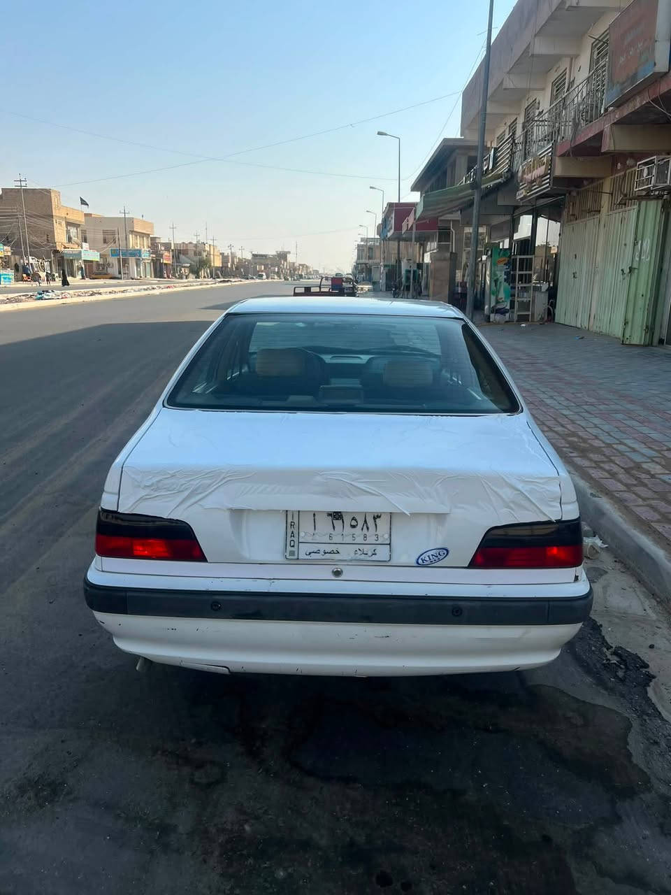السلام عليكم بيجو بارص 2018
للبيع كفاله عامه السياره 
جاهزه من كلشي ترايك وين متريد
مكينه كير مكفولات السياره حلوه
نقصهه فقط اشياء بسيطه بالحداديه
السياره سنتر لك شاشه كامره تحكمات مقود
حساسات السياره نضيفه على ايدي 
مكان السياره كربلاء حي الرسالة
السعر ٥٧ وبيهه مجال بسيط جداً 
للأستفسار
***********
